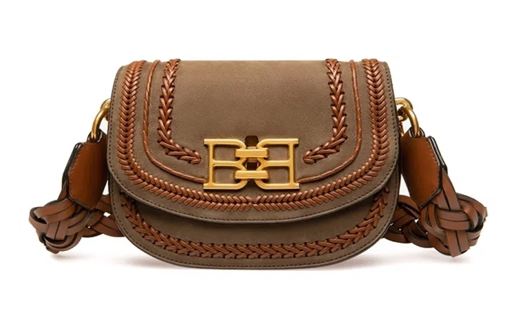 Bally Mini Leather Crossbody Bag Green