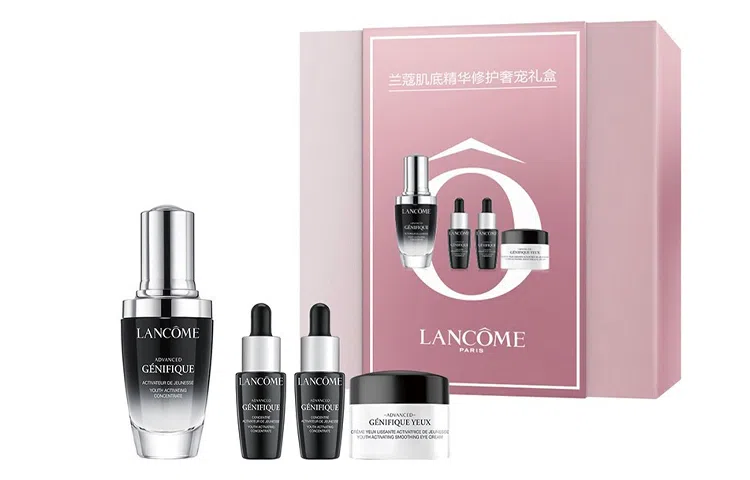 兰蔻 肌底精华修护奢宠礼盒 滋润保湿