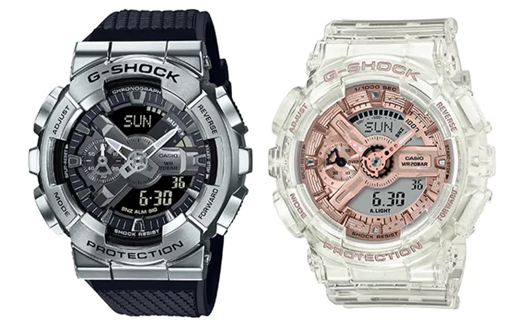 G-SHOCK GM-110-1A+GMA-S110SR-7AER