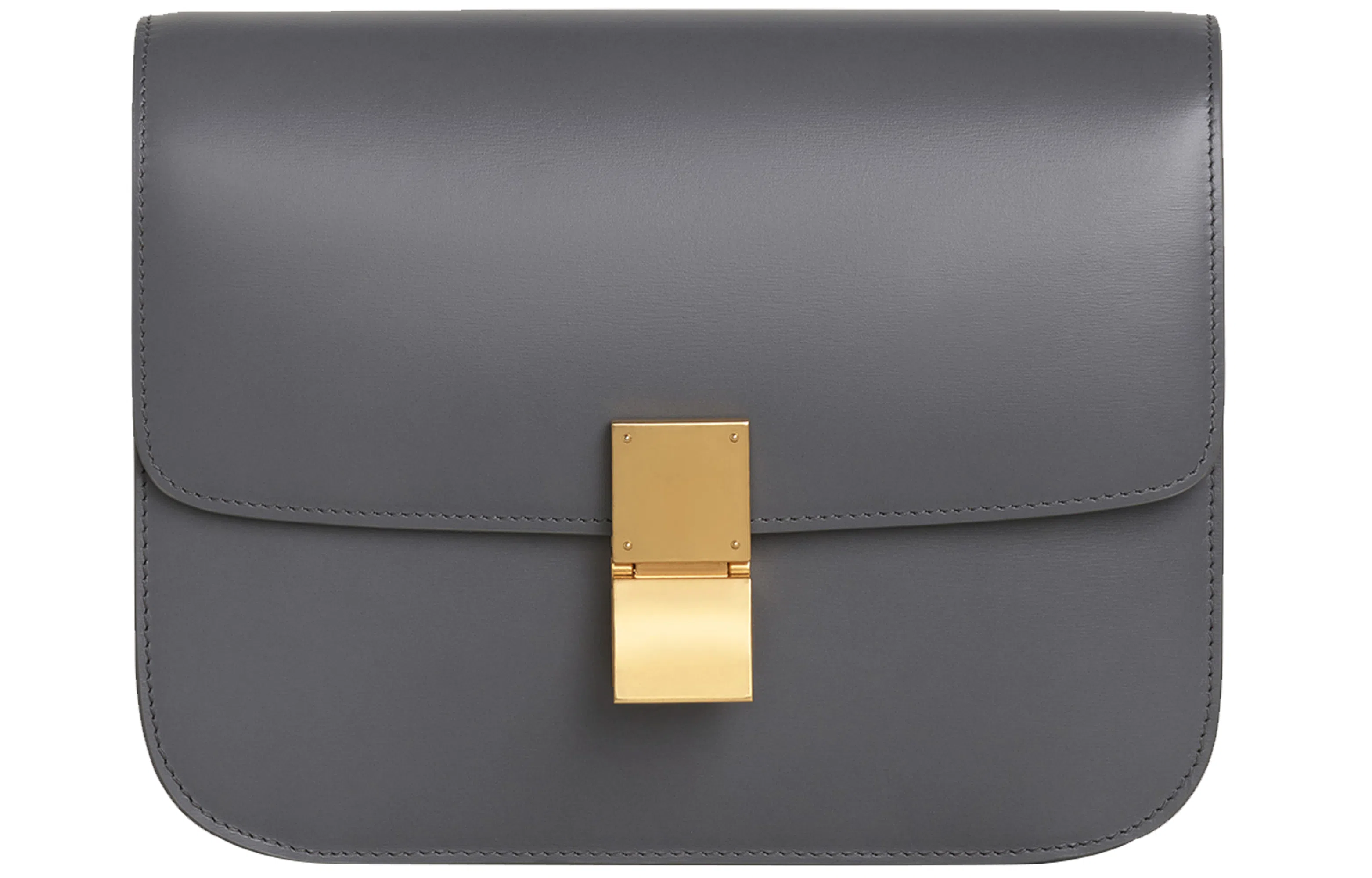 Celine Classic Box Medium Dark Grey