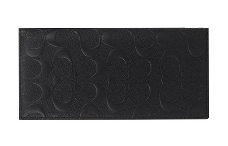 COACH Long Wallet Black