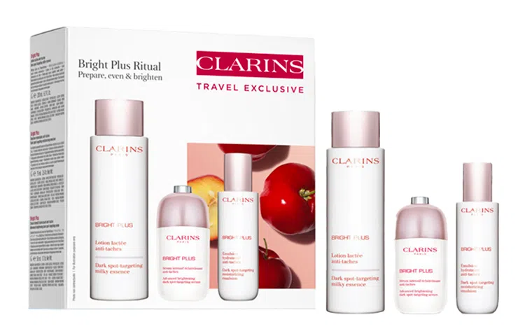 娇韵诗 清透润白护肤三件套组 补水滋润 透亮焕白