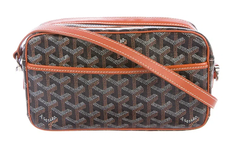 Goyard Camera Bag Black Brown