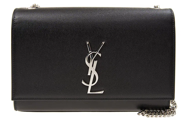 YSL Kate Medium Chain Bag Black