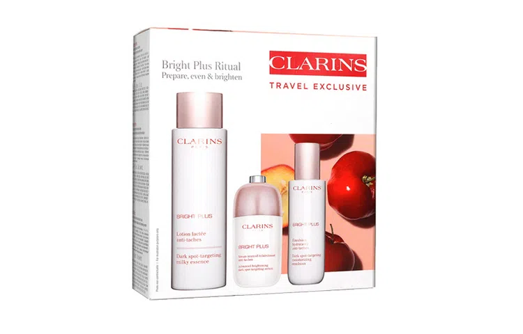 娇韵诗 淡斑精华水乳护肤套装 保湿补水 三件套