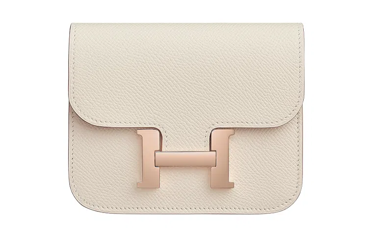 HERMES Constance Slim Epsom 10 Craie