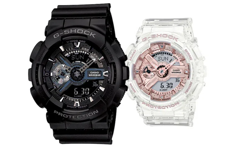 Casio G-Shock GA-110-1BDR & GMA-S110SR-7A