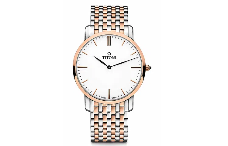 TITONI 38mm TQ-52918-SRG-583