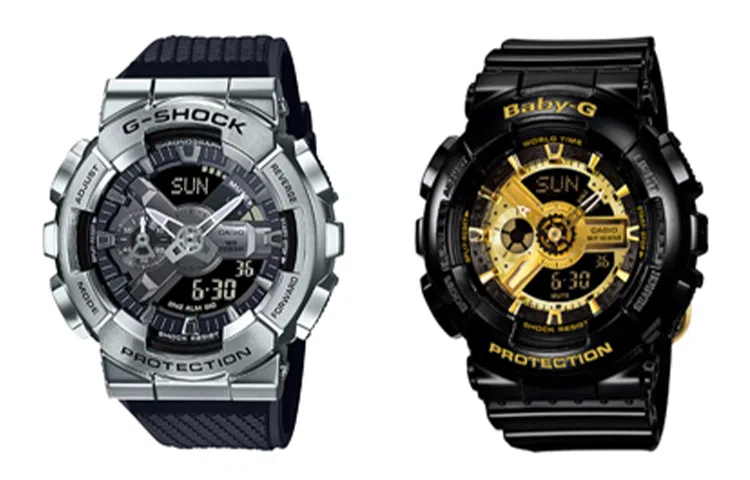 CASIO G-SHOCK BABY-G GM-110-1A+BA-110-1AER