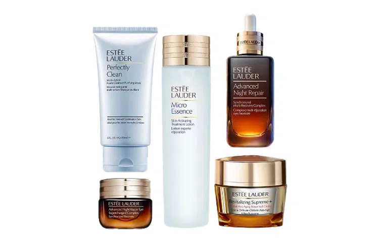 雅诗兰黛 夜间焕活臻享五件套 保湿