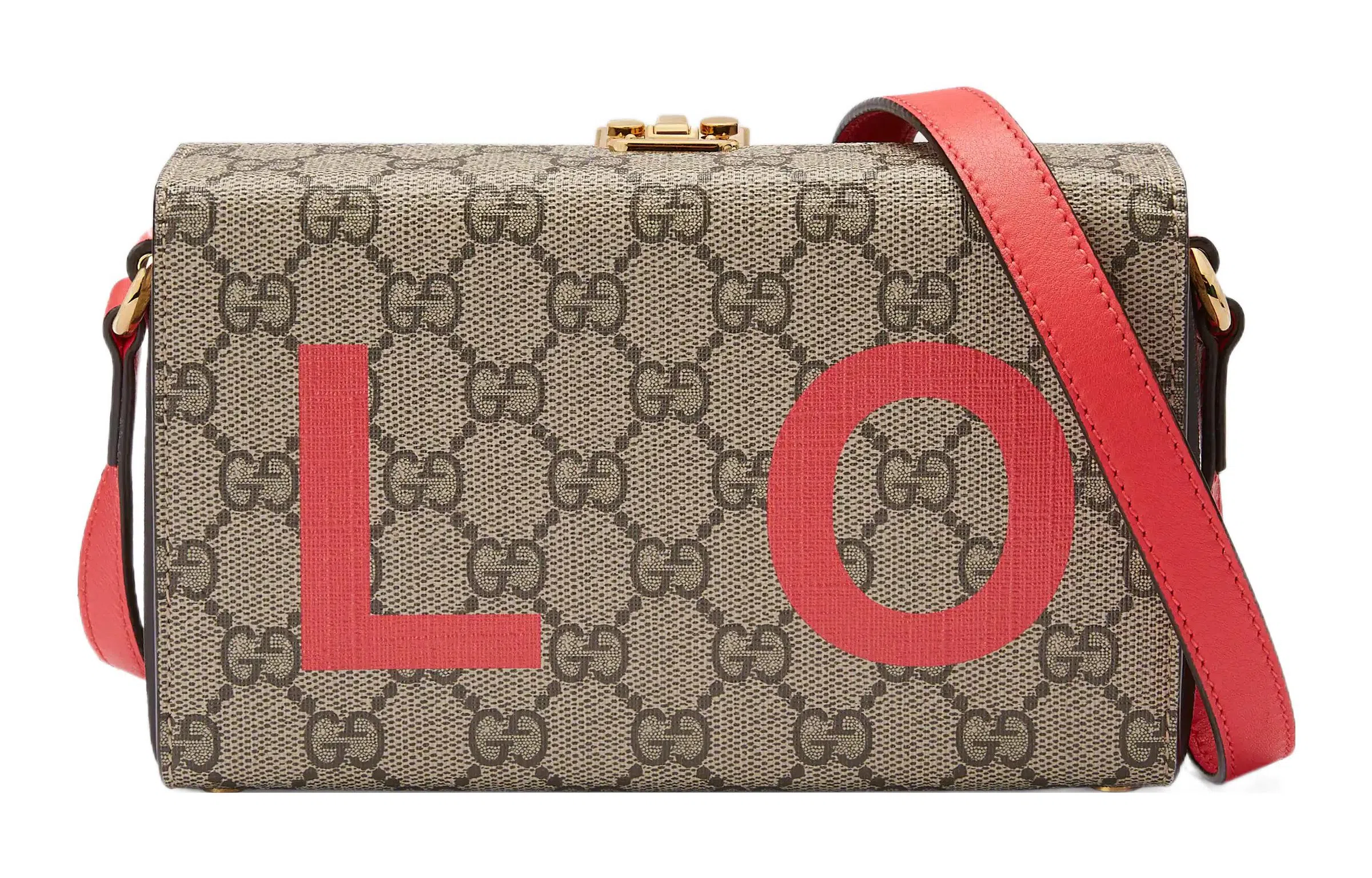 Gucci Love Canvas Box Bag