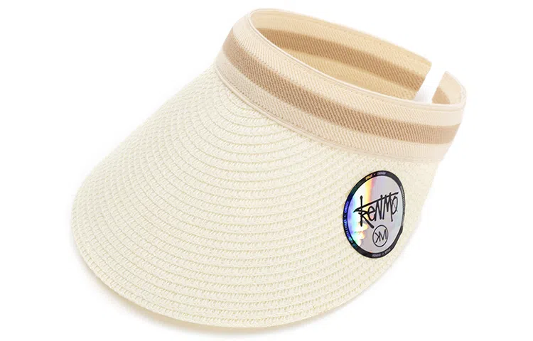 肯默 拉菲草空顶遮阳帽防晒帽太阳帽子 简约时尚 男女通用 多色可选