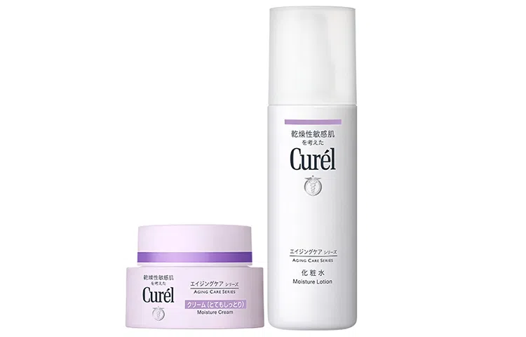 珂润 淡纹紧致水霜乳霜面霜套装 滋润保湿