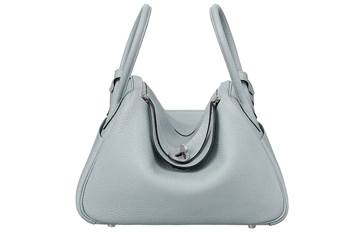HERMES Lindy 26 Clemence08 Bleu Pale