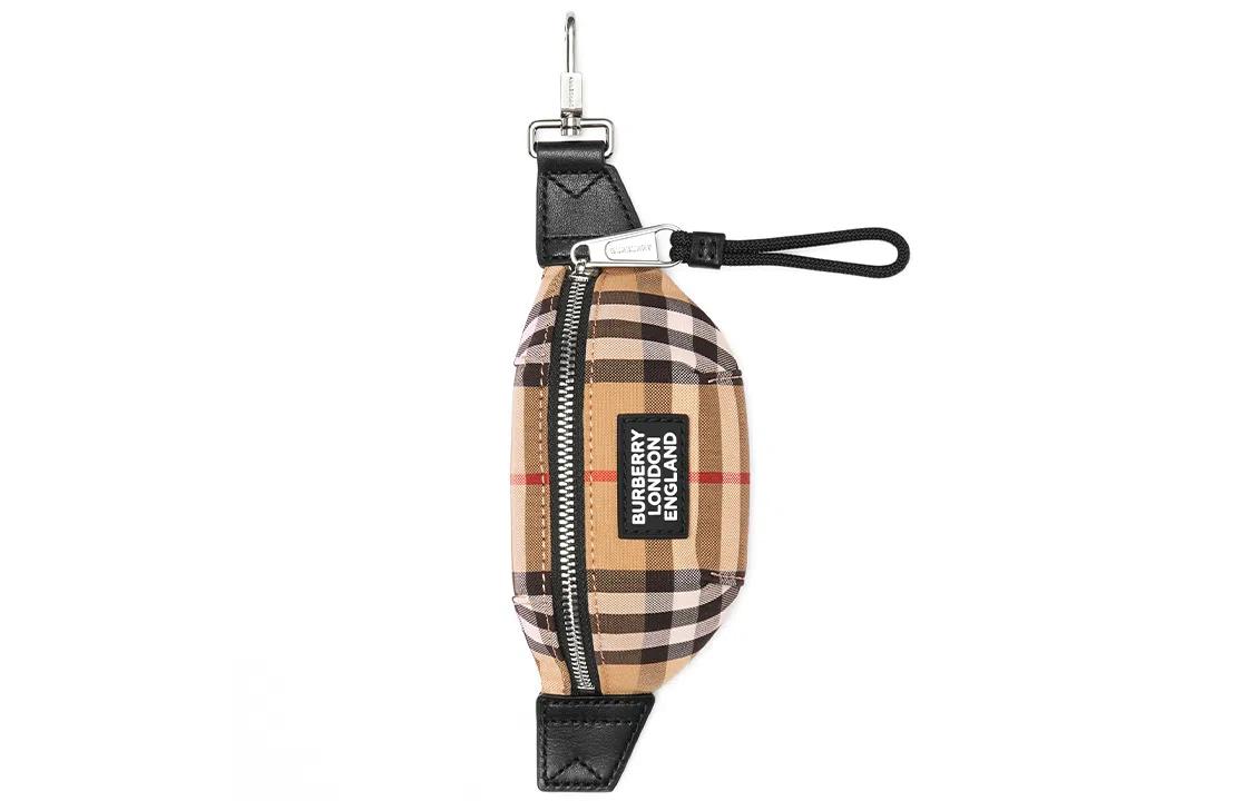Burberry Classic Vintage Check Mini Waist Bag Brown