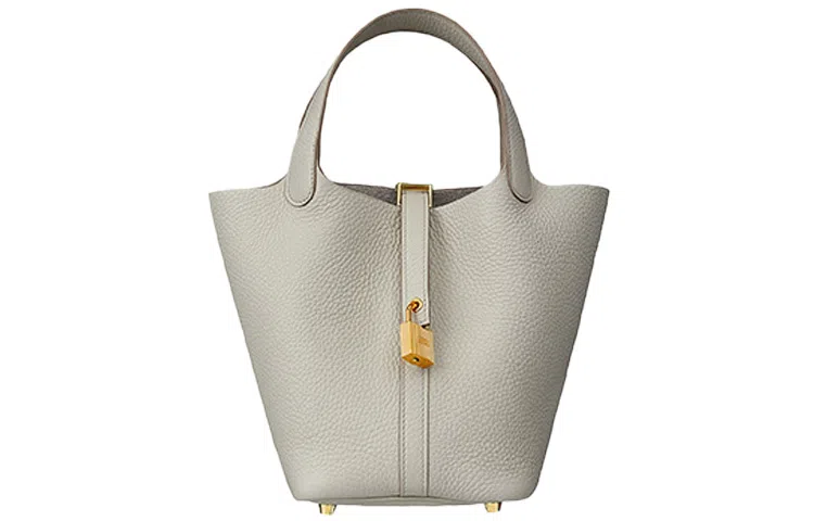 HERMES Picotin Lock 18 Clemence 8L Beton