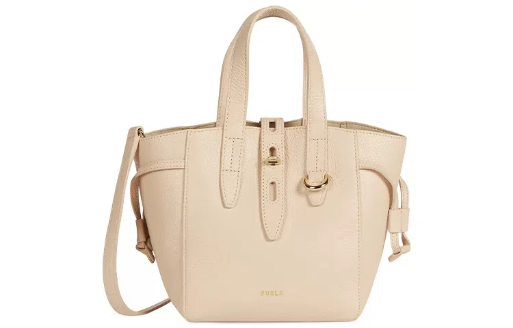 Furla Net 17 Tote Bag Nude Pink