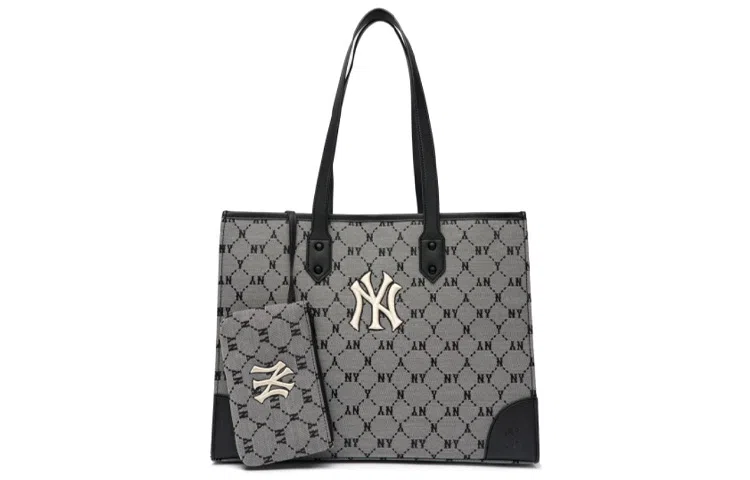 MLB Monogram Tote Bag Grey