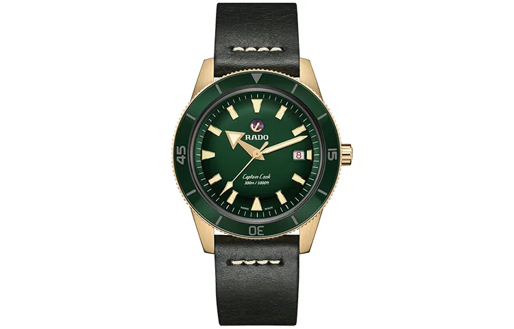 RADO Captain Cook 42mm Green Dial