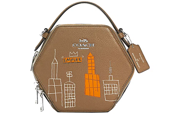 COACH x Basquiat Hexagonal PVC