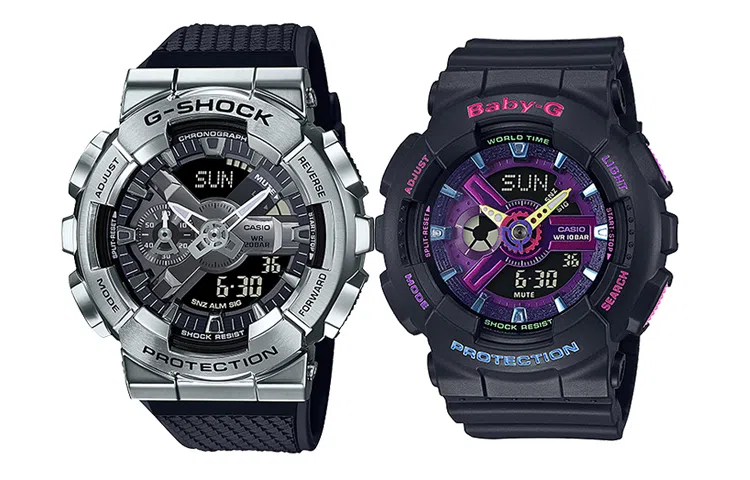 CASIO G-SHOCK BABY-G GM-110-1A+BA-110TM-1AER