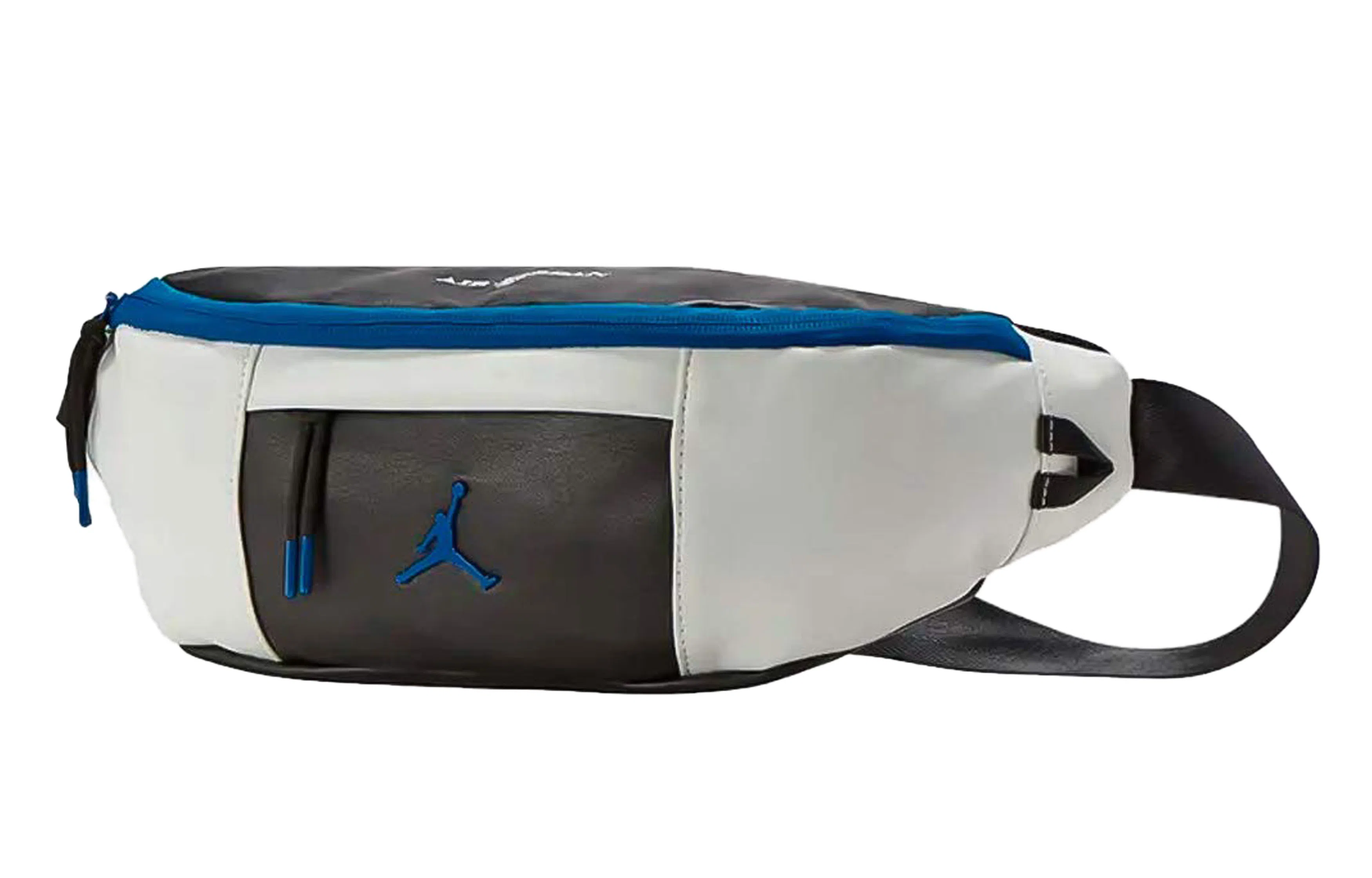 Jordan Crossbody Waist Bag Black White Blue