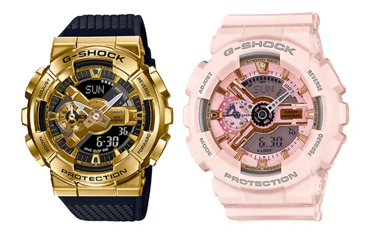 CASIO G-SHOCK GM-110G-1A9+GMA-S110MP-4A1ER