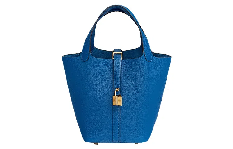 HERMES Picotin Maurice 71 Bleu France