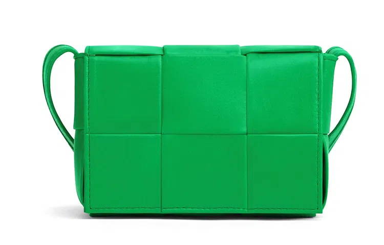 Bottega Veneta Intreccio Mini Parrot Green