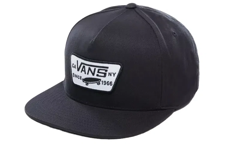 Vans Classic Logo Flat Brim Cap Black