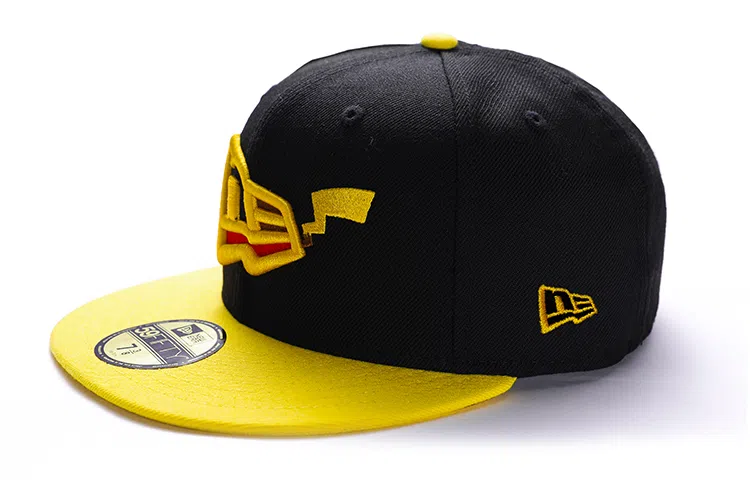 New Era x Pokemon Pikachu Adjustable Baseball Cap Yellow Black