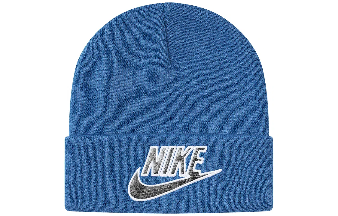 Supreme Week 3 Nike Snakeskin Beanie logo