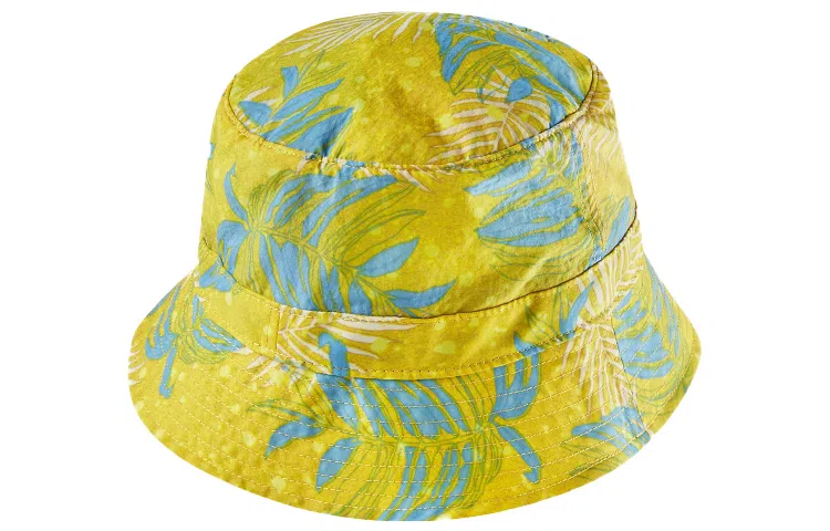 Jordan Poolside Fisherman Hat Amarillo Yellow Laser Blue