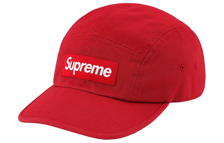 Supreme Washed Chino Twill Camp Cap