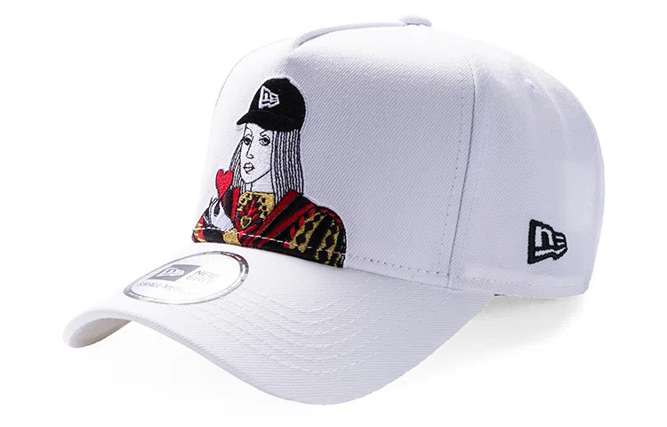 New Era Poker Queen Edition White