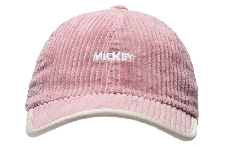 Li-Ning x Disney Corduroy Baseball Cap Pink