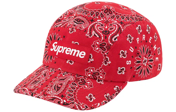 Supreme Week 14 Bandana Camp Cap