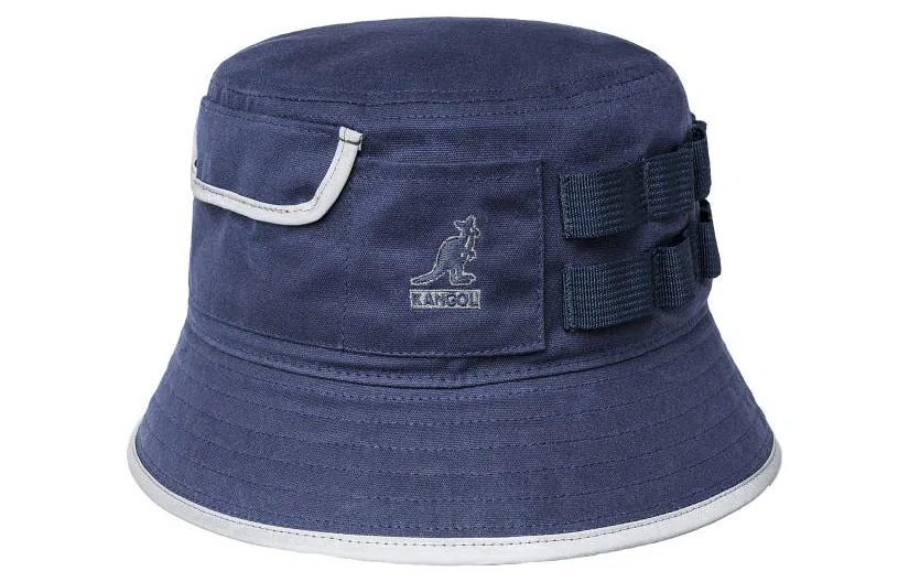 KANGOL Waxed Utility Bucket Navy