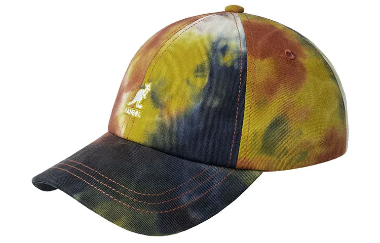 KANGOL Classic Logo Tie-Dye Cap