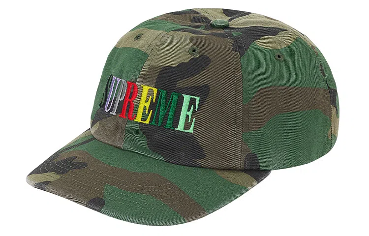 Supreme FW20 Week 1 Multi Color Logo 6-Panel