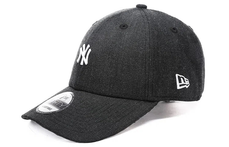 New Era Classic Curved Brim Cap Black