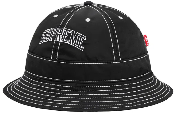 Supreme x Levi's Nylon Bell Hat Black