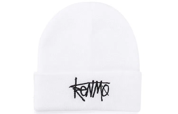 肯默 保暖 刺绣带球 腈纶 绒线帽 男女同款情侣款