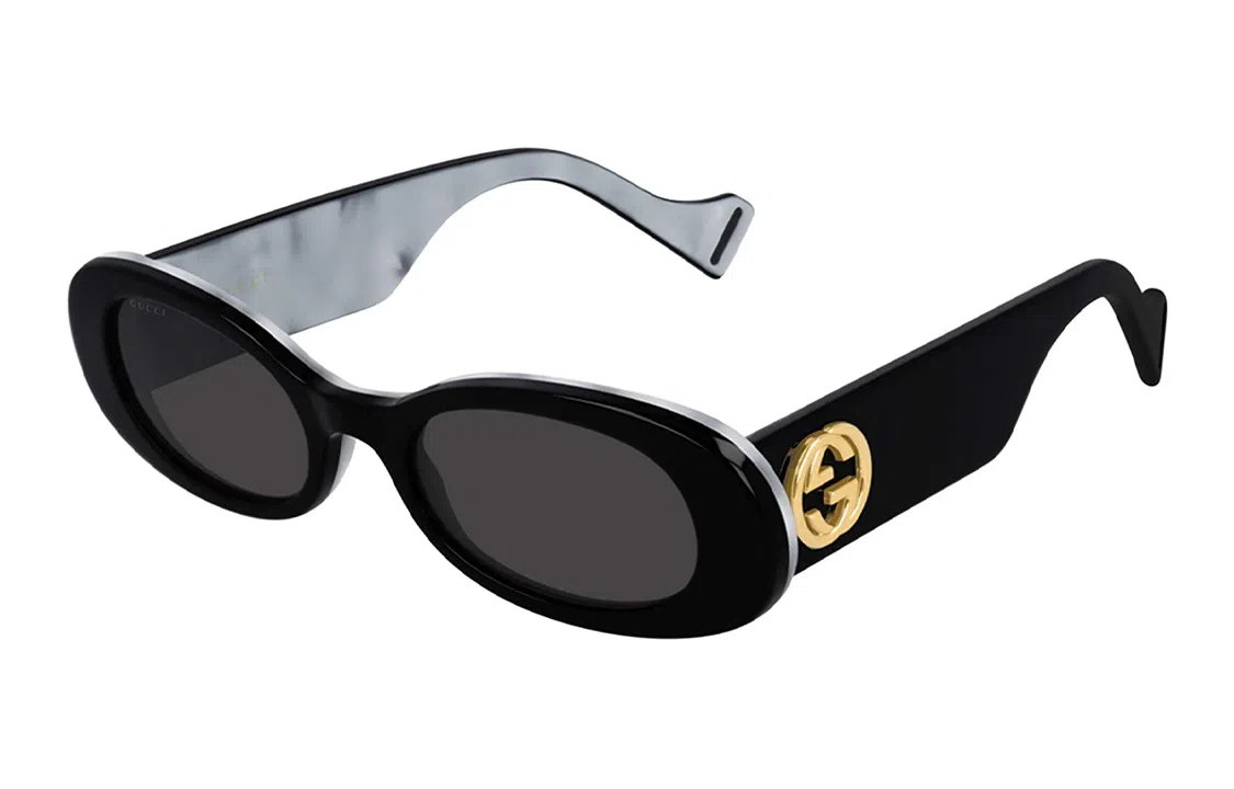 Gucci Sunglasses Black/Grey