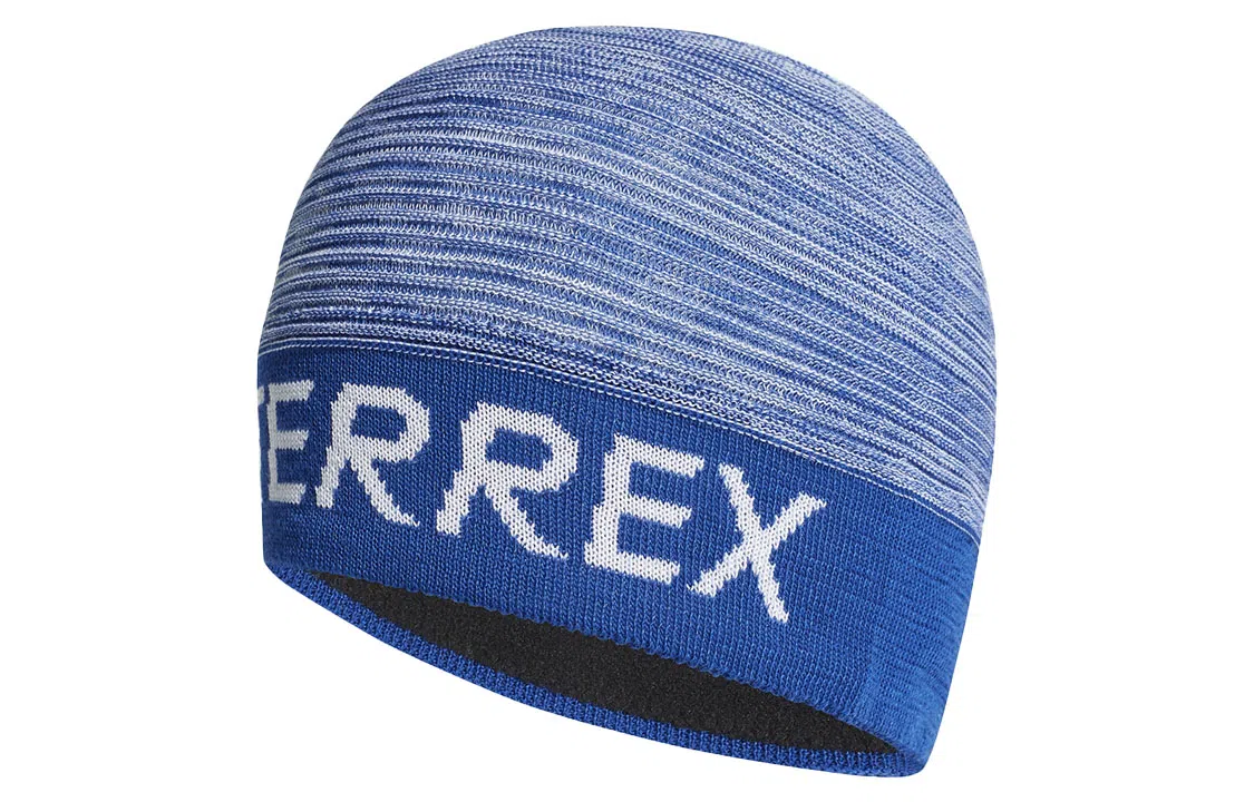 adidas Logo Beanie Blue