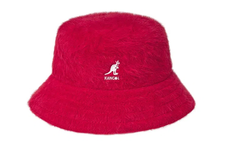 KANGOL Logo Plush Bucket Hat