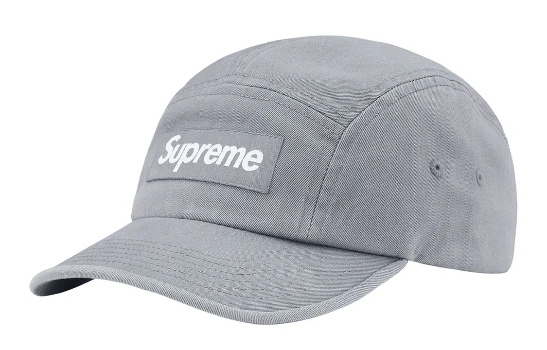 Supreme Washed Chino Twill Camp Cap