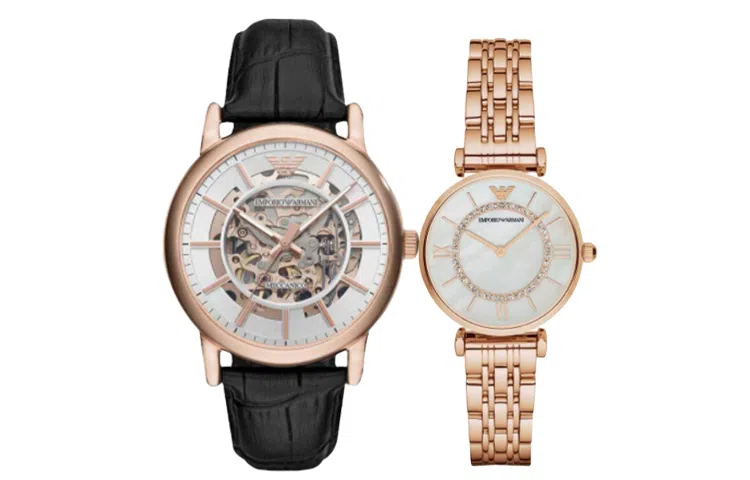 EMPORIO ARMANI 43mm AR60007+AR1909