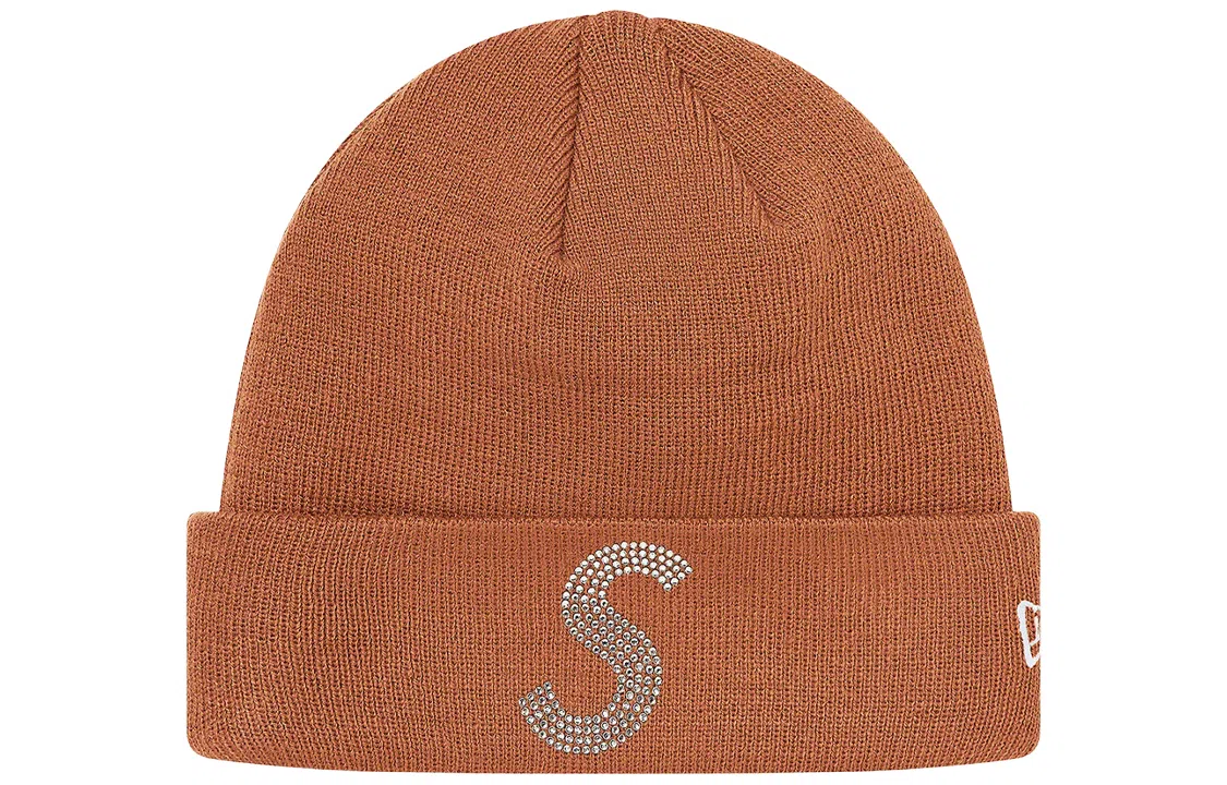 Supreme Week 6 New Era Swarovski S Logo Beanie