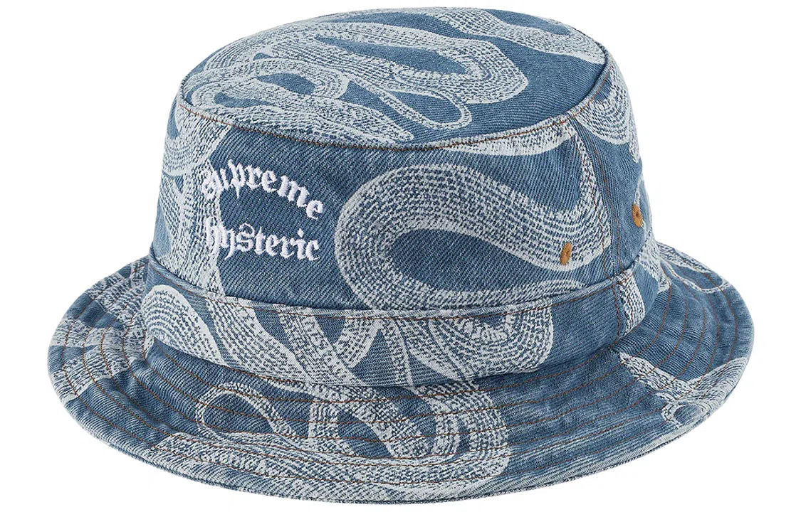 Supreme HYSTERIC GLAMOUR Snake Denim Crusher